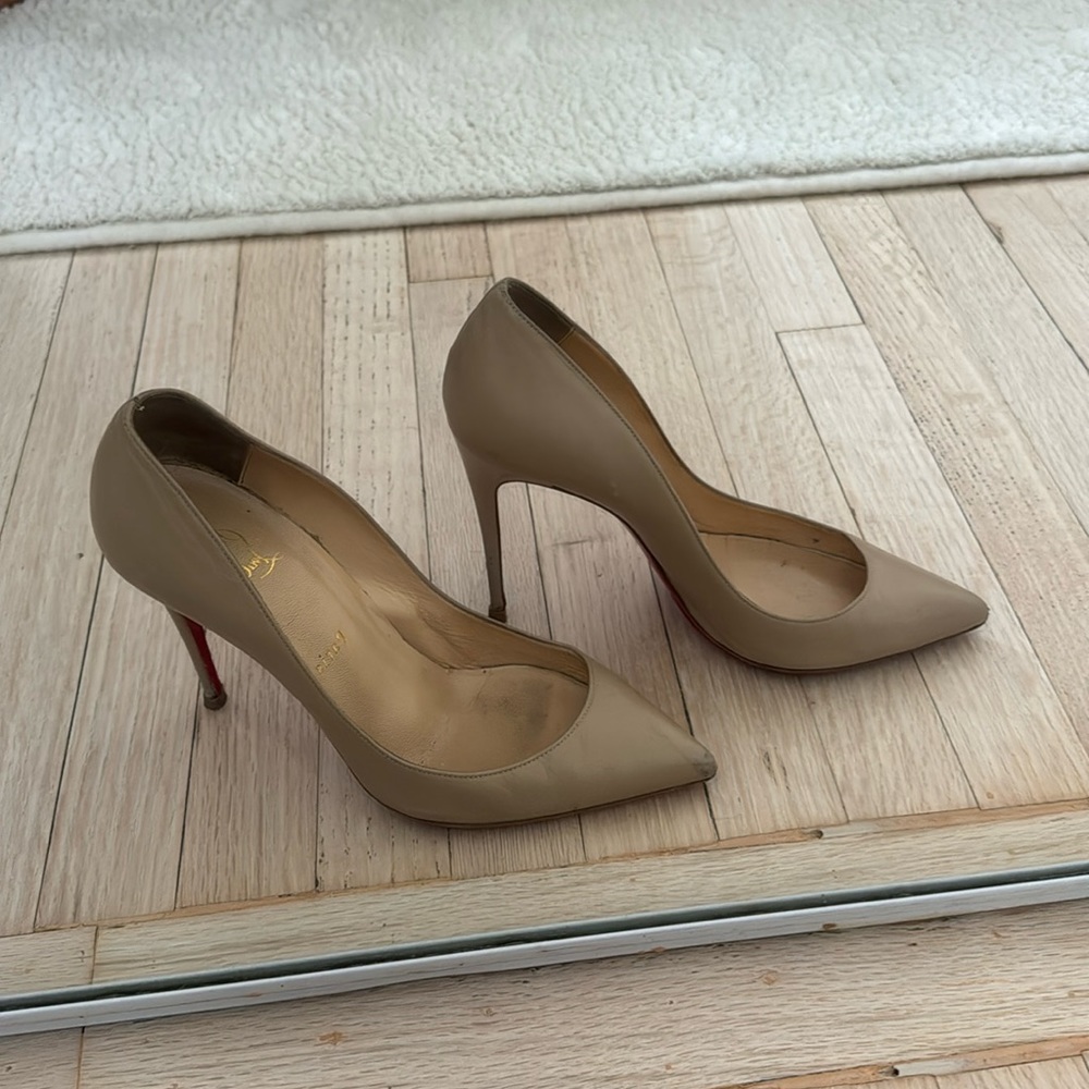 Christian Louboutin Pigalle Folloes 100 Blush 9.5B